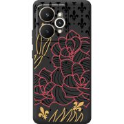 Чорний чохол BoxFace Realme 15 5G FranceFlowers