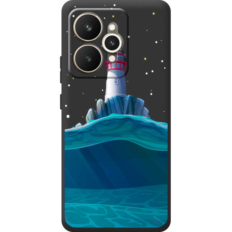 Чорний чохол BoxFace Realme 15 5G Lighthouse