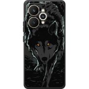Чорний чохол BoxFace Realme 15 5G Wolf