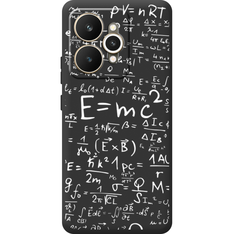 Чорний чохол BoxFace Realme 15 5G E=mc2