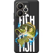 Чорний чохол BoxFace Realme 15 5G Fish
