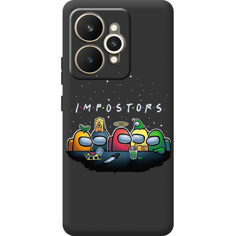 Чорний чохол BoxFace Realme 15 5G Among Us Impostors