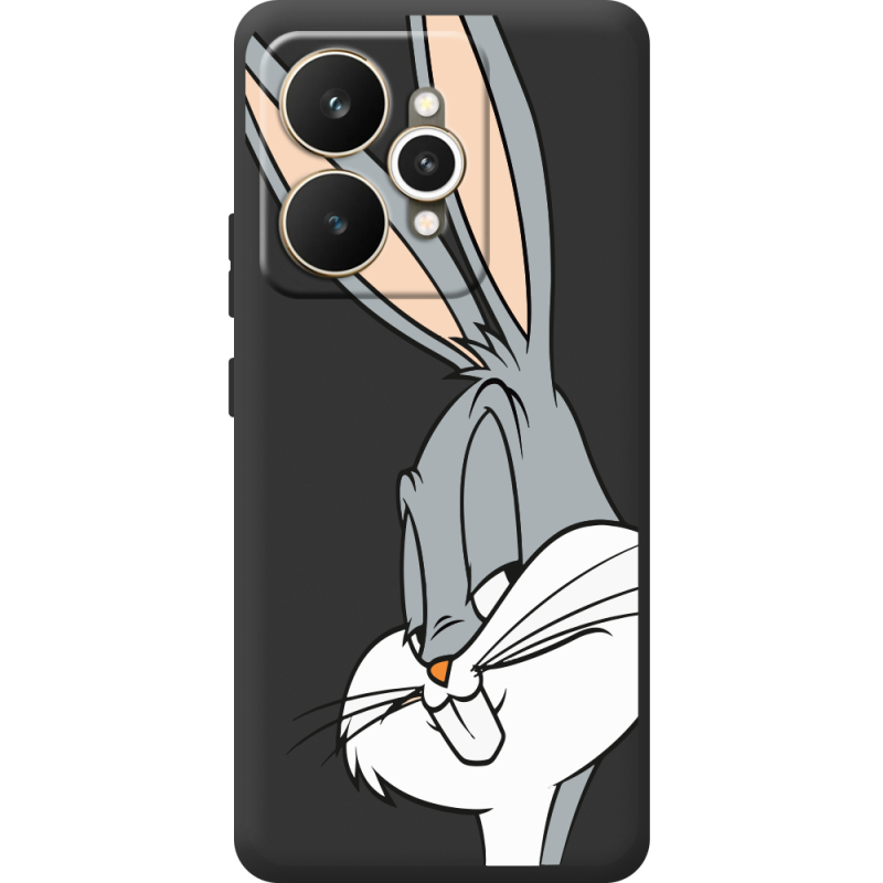 Чорний чохол BoxFace Realme 15 5G Lucky Rabbit