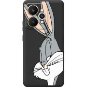 Чорний чохол BoxFace Realme 15 5G Lucky Rabbit