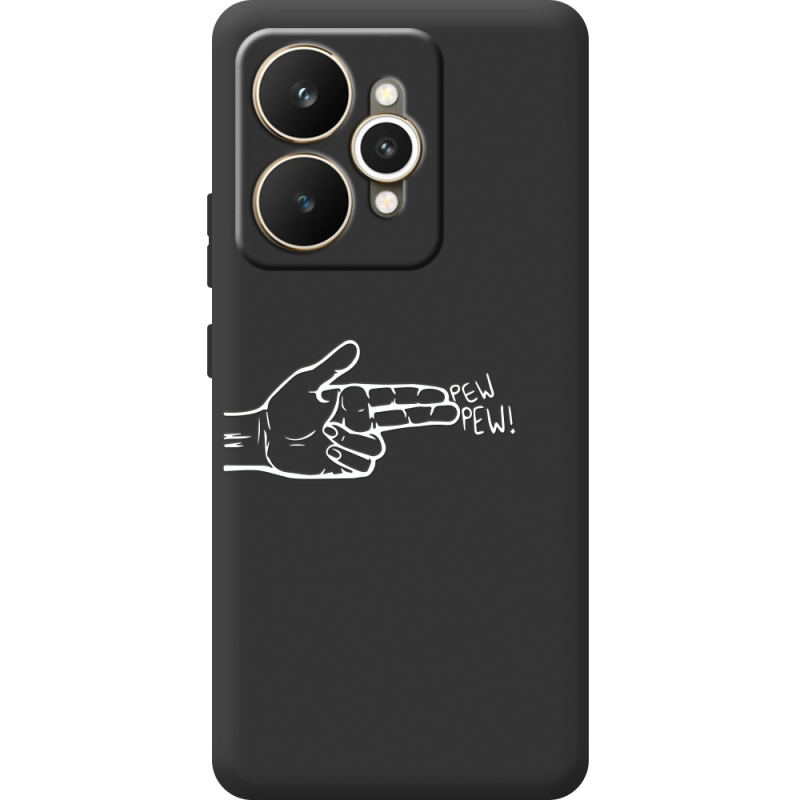 Чорний чохол BoxFace Realme 15 5G Pew Pew