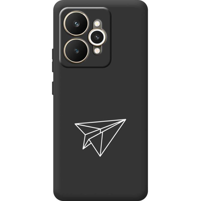 Чорний чохол BoxFace Realme 15 5G Paper Plane