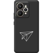 Чорний чохол BoxFace Realme 15 5G Paper Plane