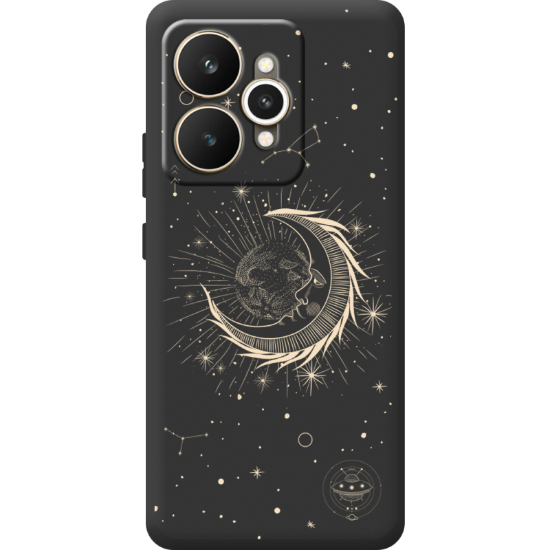 Чорний чохол BoxFace Realme 15 5G Moon