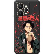 Чорний чохол BoxFace Realme 15 5G Атака Титанов Леви