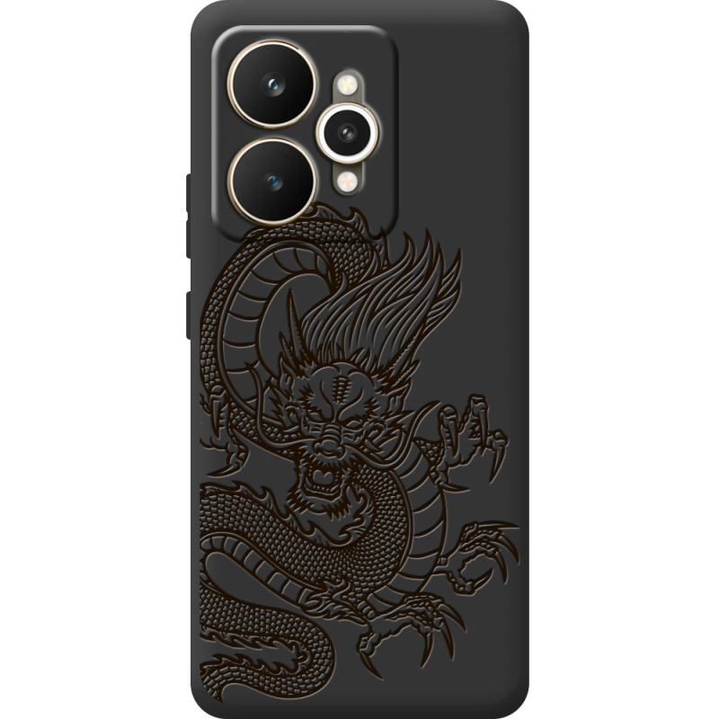 Чорний чохол BoxFace Realme 15 5G Chinese Dragon
