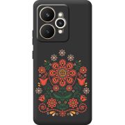 Чорний чохол BoxFace Realme 15 5G Ukrainian Ornament