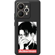 Чорний чохол BoxFace Realme 15 5G Attack On Titan - Ackerman