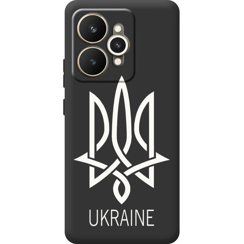 Чорний чохол BoxFace Realme 15 5G Тризуб монограмма ukraine