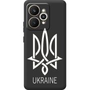 Чорний чохол BoxFace Realme 15 5G Тризуб монограмма ukraine