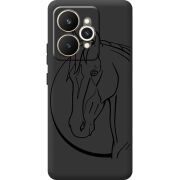 Чорний чохол BoxFace Realme 15 5G Horse