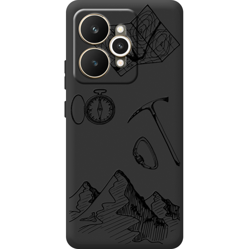 Чорний чохол BoxFace Realme 15 5G Mountains