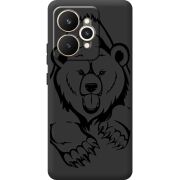 Чорний чохол BoxFace Realme 15 5G Grizzly Bear
