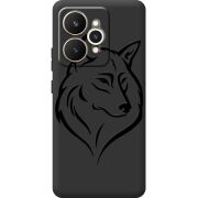 Чорний чохол BoxFace Realme 15 5G Wolf