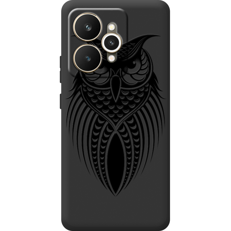 Чорний чохол BoxFace Realme 15 5G Owl