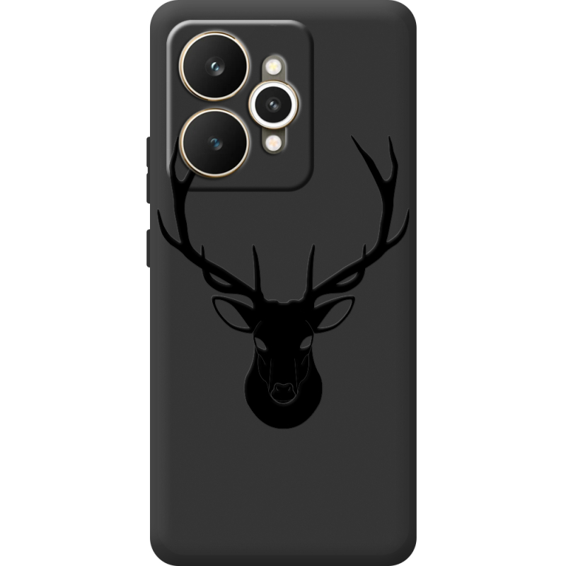 Чорний чохол BoxFace Realme 15 5G Deer
