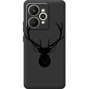 Чорний чохол BoxFace Realme 15 5G Deer