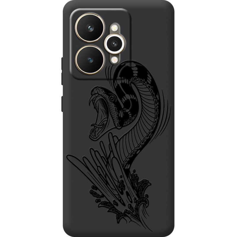 Чорний чохол BoxFace Realme 15 5G Snake