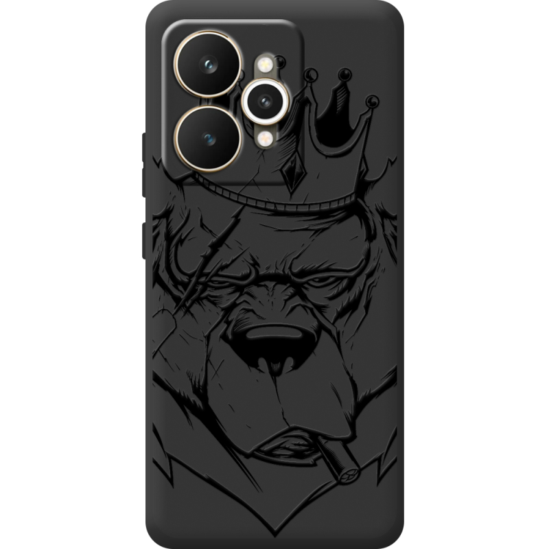 Чорний чохол BoxFace Realme 15 5G Bear King