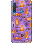 Чехол Uprint Samsung A920 Galaxy A9 2018 Yoga Cat