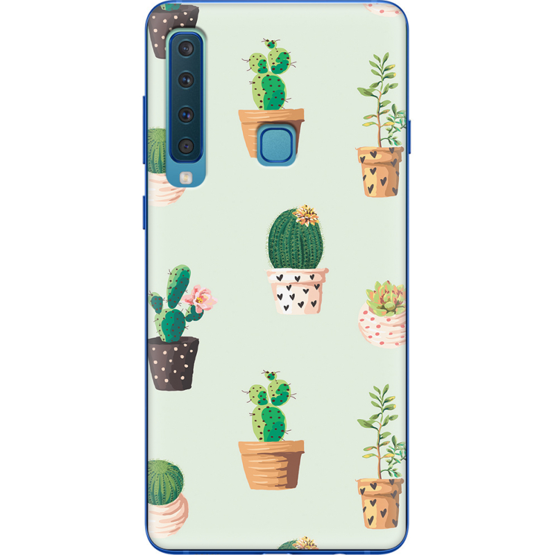 Чехол Uprint Samsung A920 Galaxy A9 2018 L-green Cacti
