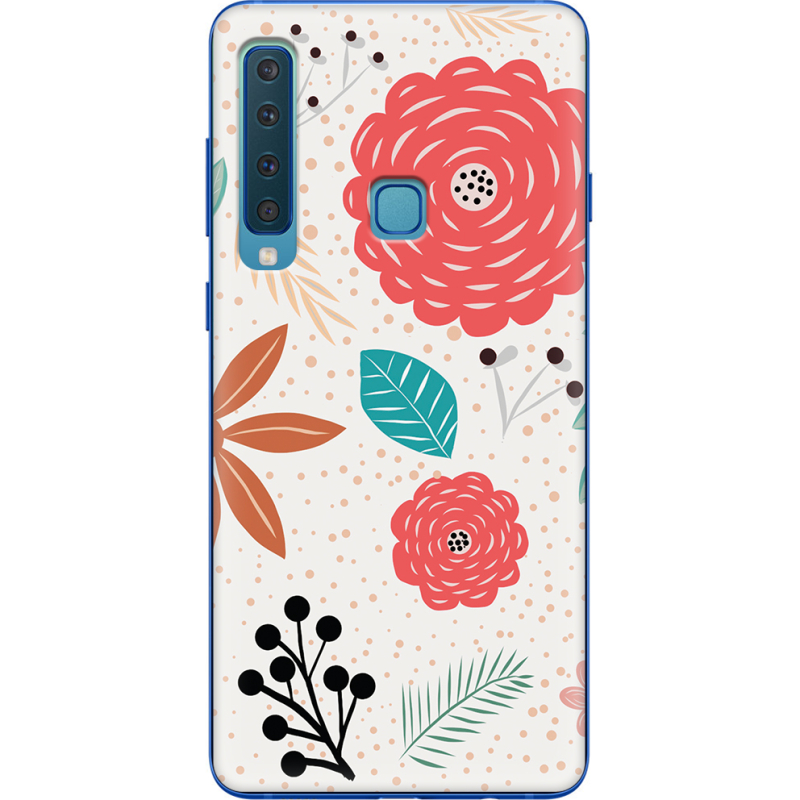 Чехол Uprint Samsung A920 Galaxy A9 2018 Line Flowers