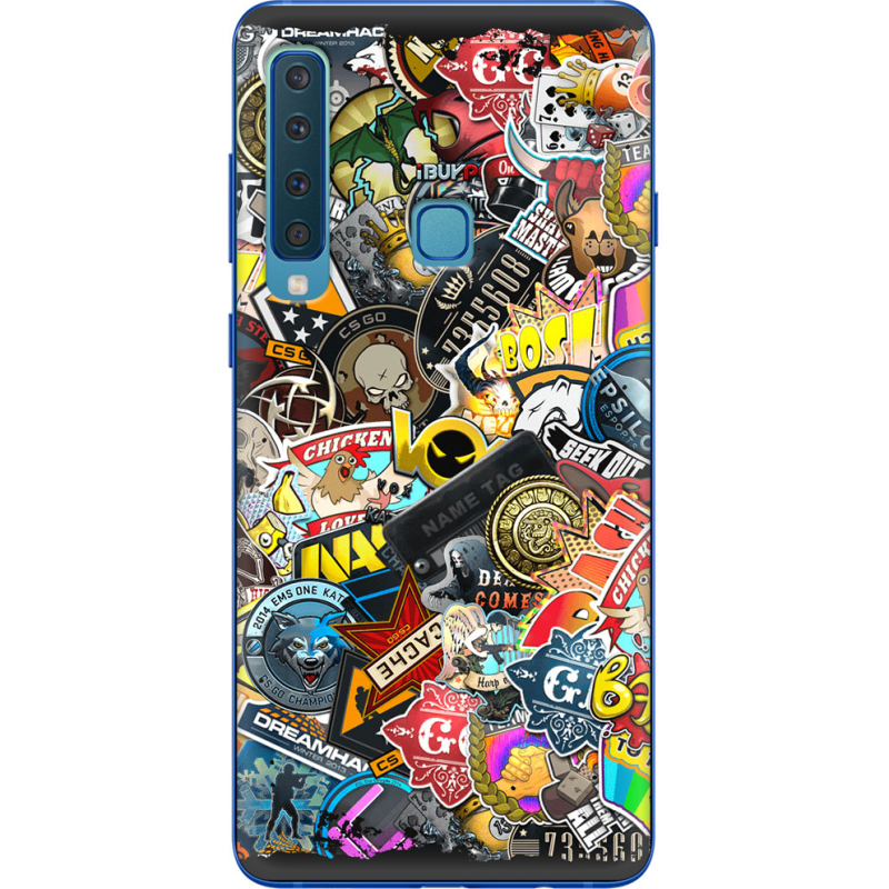 Чехол Uprint Samsung A920 Galaxy A9 2018 CS:Go Stickerbombing