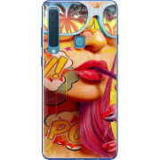 Чехол Uprint Samsung A920 Galaxy A9 2018 Yellow Girl Pop Art