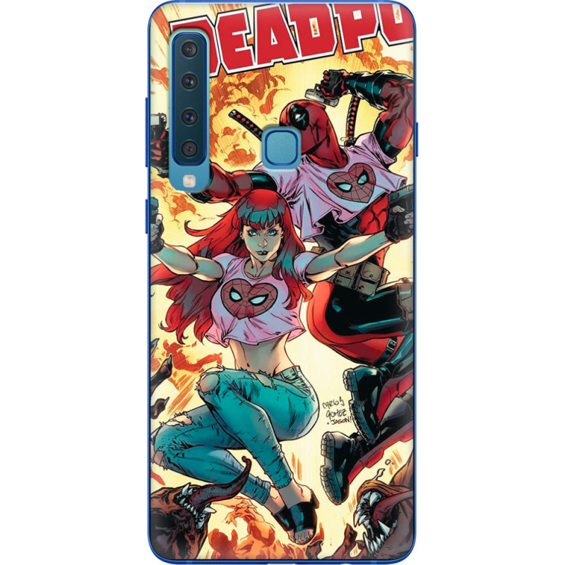 Чехол Uprint Samsung A920 Galaxy A9 2018 Deadpool and Mary Jane