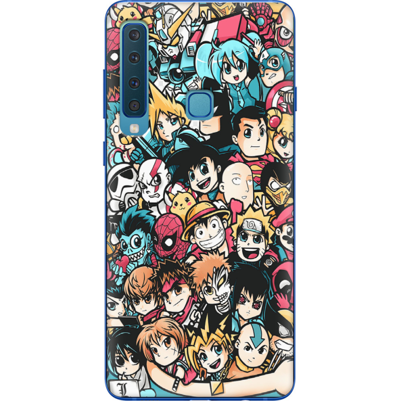 Чехол Uprint Samsung A920 Galaxy A9 2018 Anime Stickers