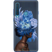 Чехол Uprint Samsung A920 Galaxy A9 2018 Exquisite Blue Flowers