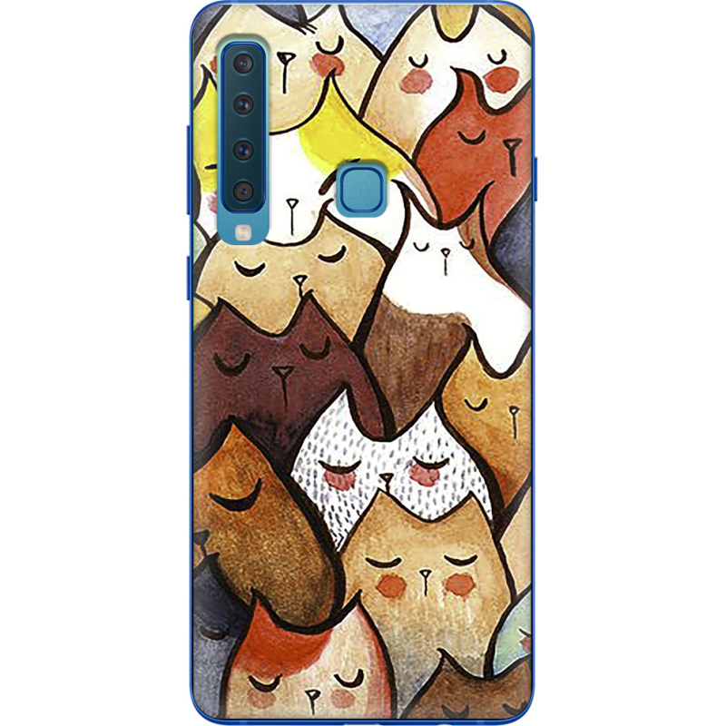 Чехол Uprint Samsung A920 Galaxy A9 2018 Sleepy Cats