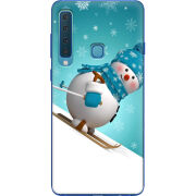 Чехол Uprint Samsung A920 Galaxy A9 2018 Skier Snowman