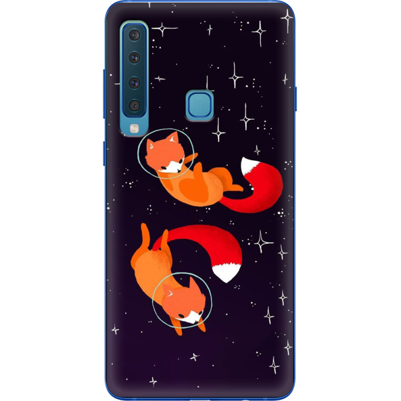 Чехол Uprint Samsung A920 Galaxy A9 2018 Fox-Astronauts
