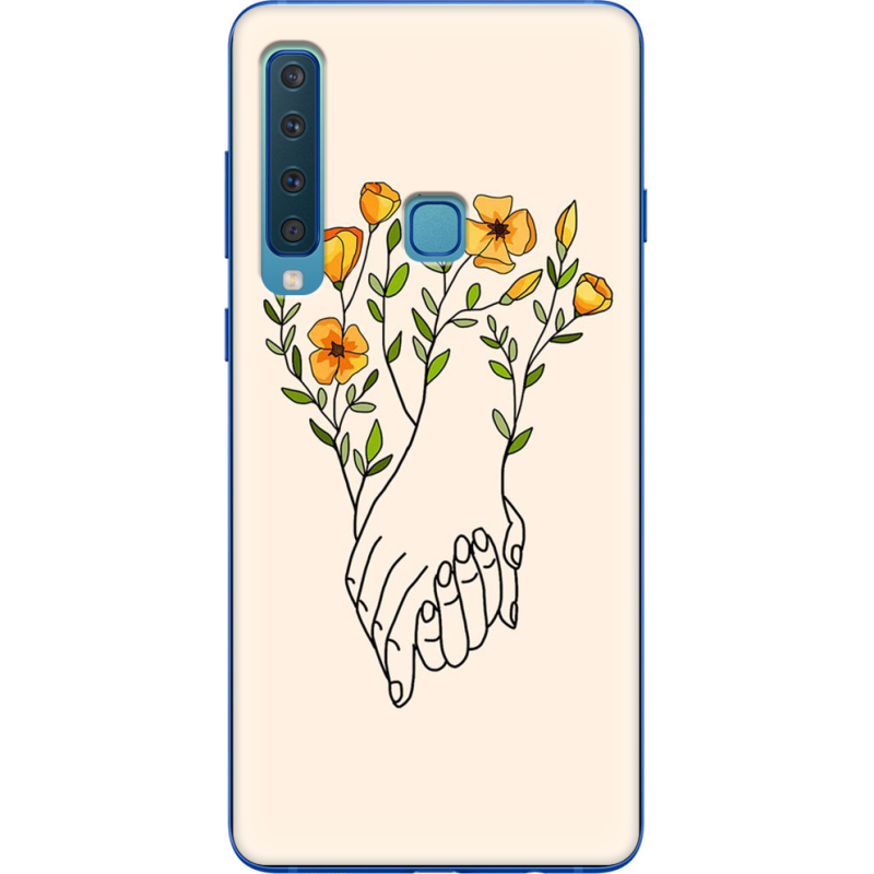 Чехол Uprint Samsung A920 Galaxy A9 2018 Flower Hands