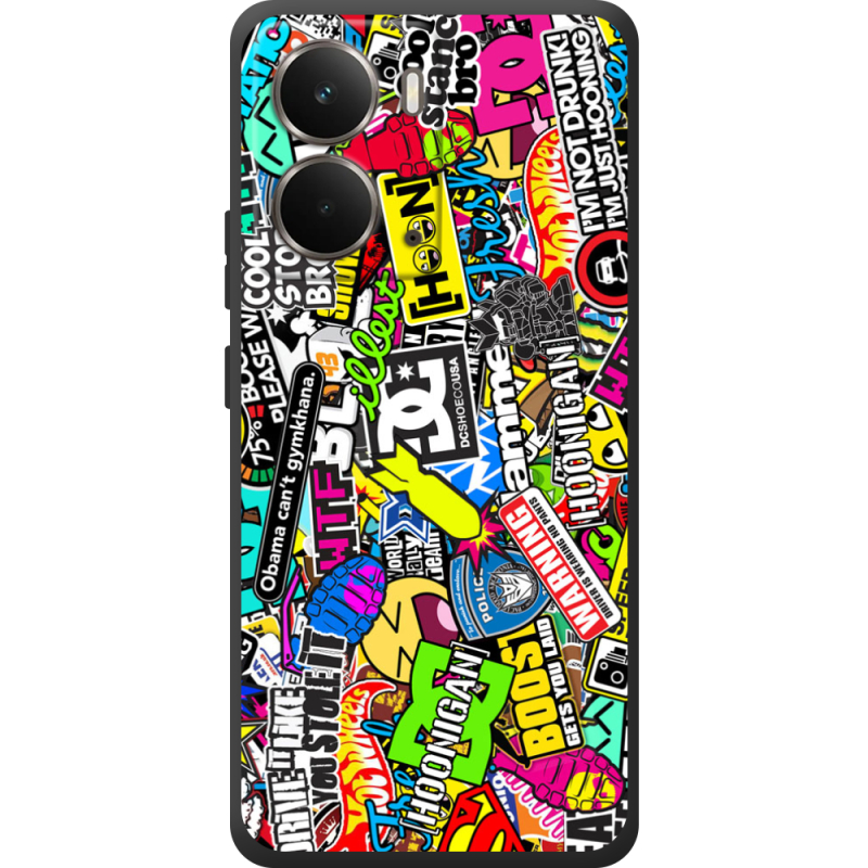 Чохол BoxFace Realme P3 Multicolored Inscriptions