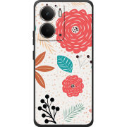 Чохол BoxFace Realme P3 Line Flowers
