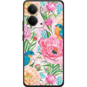 Чохол BoxFace Realme P3 Birds in Flowers