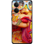 Чохол BoxFace Realme P3 Yellow Girl Pop Art
