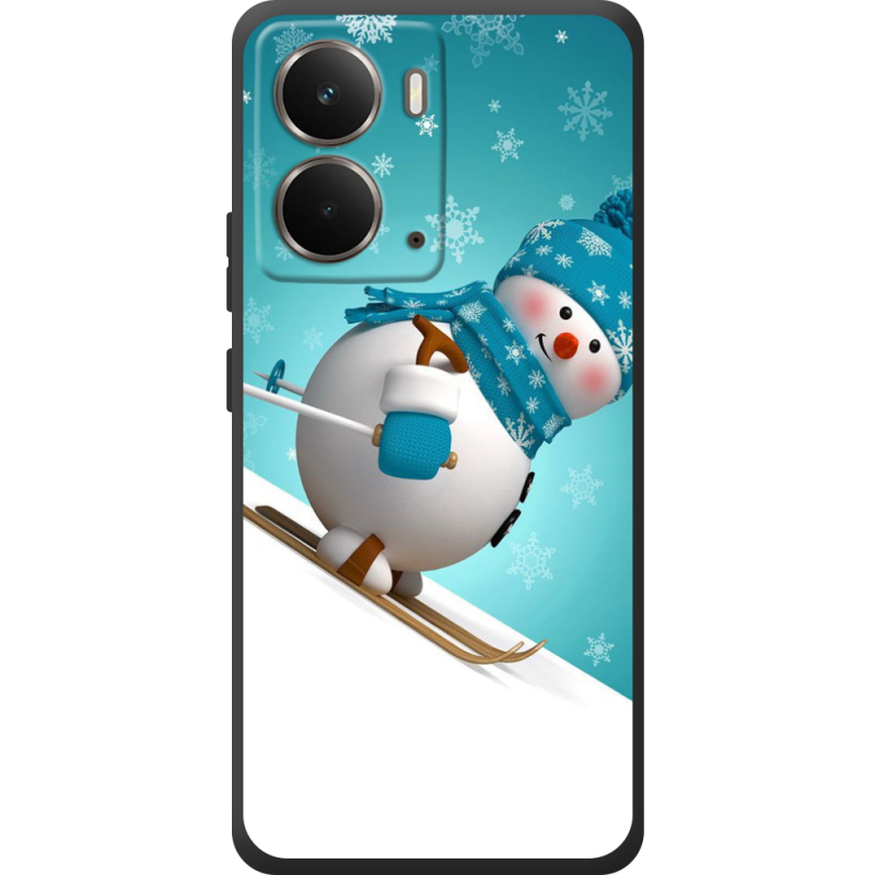 Чохол BoxFace Realme P3 Skier Snowman