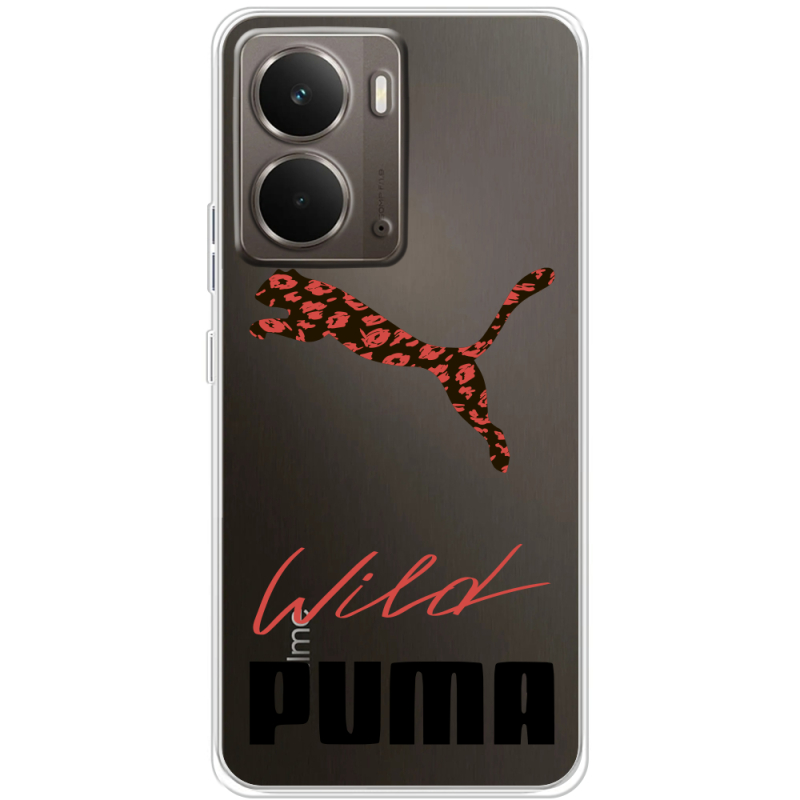 Прозорий чохол BoxFace Realme P3 Wild Cat