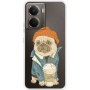 Прозорий чохол BoxFace Realme P3 Dog Coffeeman