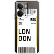 Прозорий чохол BoxFace Realme P3 Ticket London
