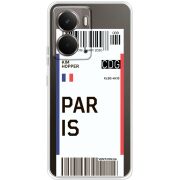 Прозорий чохол BoxFace Realme P3 Ticket Paris