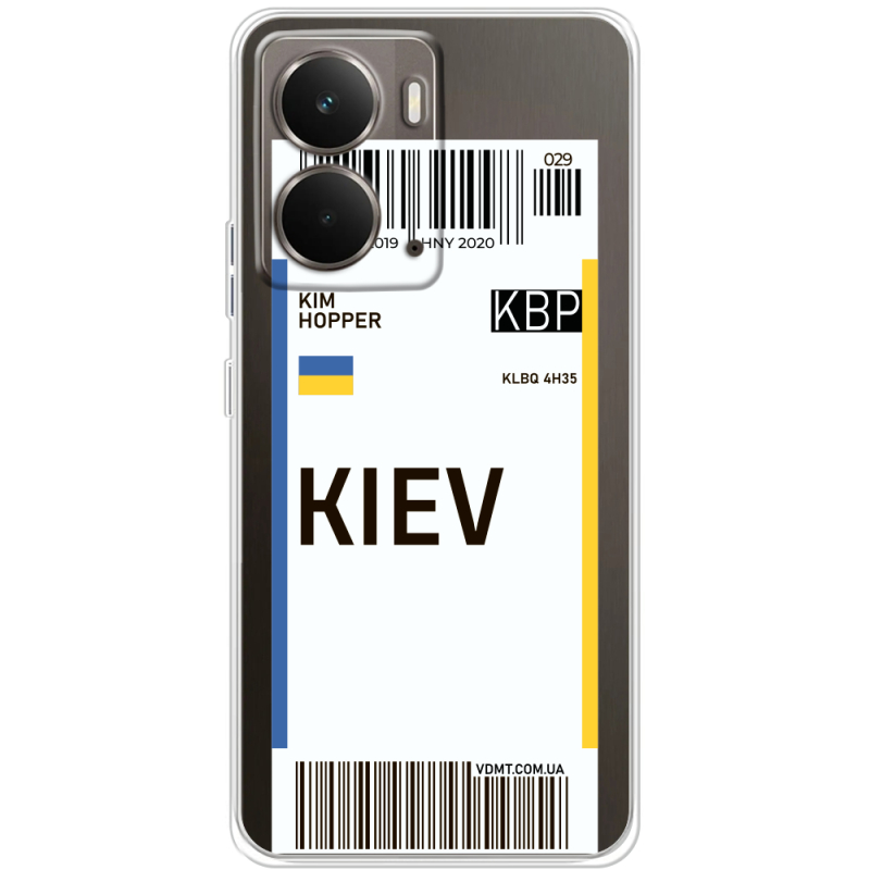 Прозорий чохол BoxFace Realme P3 Ticket Kiev
