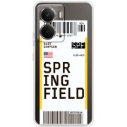 Прозорий чохол BoxFace Realme P3 Ticket Springfield